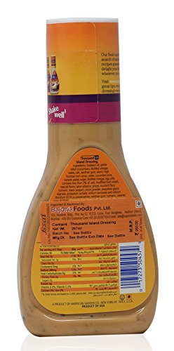 American Garden Dressing - Thousand Island, 267ml Jar