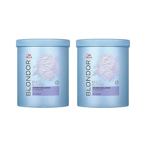 2er Wella Professionals Blondor Multi Blonde Pulver für Haarfarbe, 800g