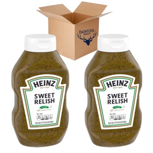 Sweet Relish Condiments - 26 Oz Bottles (2 Bottles) Dauntless Merch Box Set #TOP6