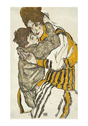 Impression d'art d'archivage mate Egon Schiele affiche XL déco murale chambre