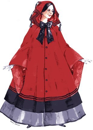 1859 Victorian Pardessus or a Plain or Fancy Cloak Pattern