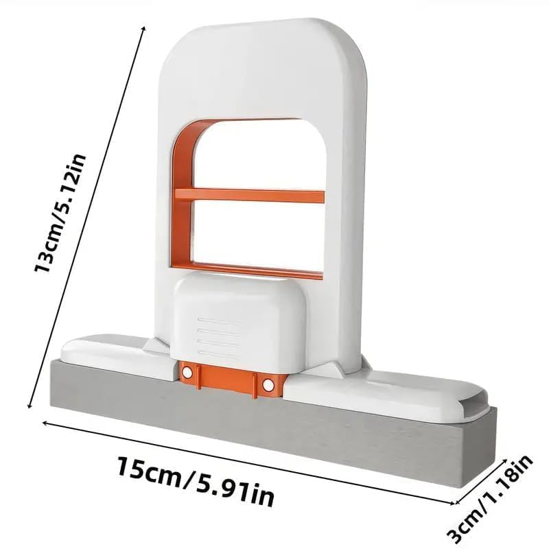 Image of Mini Foldable Sponge Mop, Self-Squeeze Desktop Mop for Small Spaces, Wet & Dry Portable Cleaning Tool for Kitchen Countertops, Bathroom Sink, Glass, Car, RV, Dorm Room