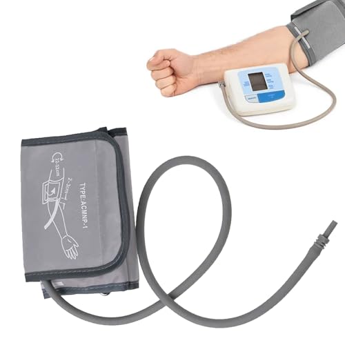 Brassard Tensiomètre de Remplacement Confortable pour Adultes aux Gros Bras,Machines de Pression Artérielle à la Maison Brassard,Compatible avec la Plupart des...