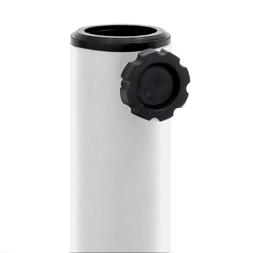 Stojak na parasol przeciwsłoneczny, kwadratowy, 17 kg, do masztu 32/38/48 mm