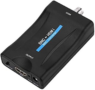 BNC To HDMI Converter Display HD 1080P/720P Video Adapter Surveillance Monitor for PS2, PS3, PSP, WII, XBOX360