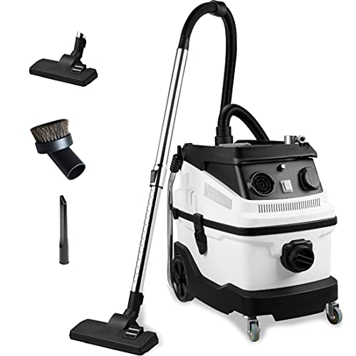 PTS Wet Dry Blow Vacuum 3 in 1 Shop Vacuum Cleaner with More Than 18KPA Powerful Suction Great for Garage, Home, Workshop, Hard Floor and Pet Hair 8 Gallon Large Capacity 6 Peak Hp 1200W