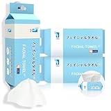 ITO Disposable Face Towel, Ultra-Soft 1-Second Quick-Dry Face Towels, Gentle for Sensitive Dry Oily Skin, Facial Towels for Daily Cleansing Makeup Removal (180 Count EF Texture)