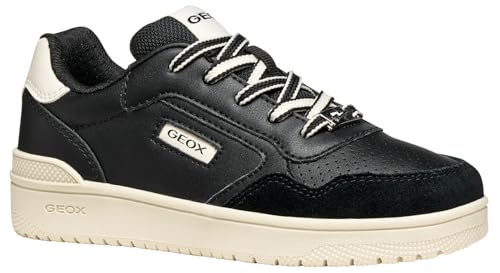 Geox J Washiba Boy, Zapatillas, Negro, 33 EU