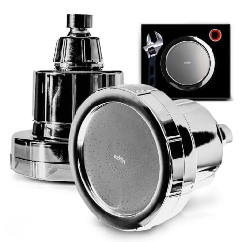 Filtered Showerhead with Hair & Skin Benefits (Chrome)