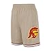 Ultra Game NCAA Official Men’s Showtime Active Basketball Training Shorts - Unisex, University of Southern California, Sand, Large