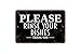Please Rinse Your Dishes Thank You Sign Dishwashing Instructions Kitchen Clean Up After Yourself Metal Tin Sign