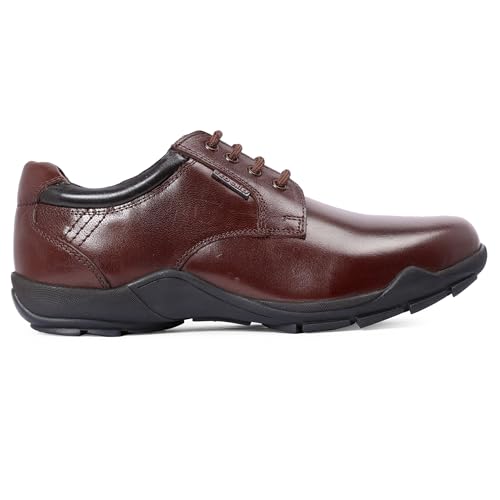 Image of Red Chief Nubuck Leather Casual Shoes for Men | Lace-Up Shoes for Men | RC3431