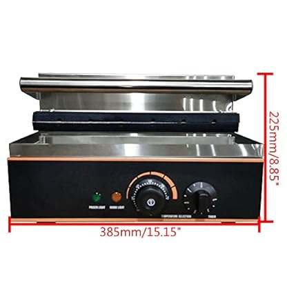Waffeleisen Edelstahl Waffelsticks Corn Dogs Hotdog Anti-Haftbeschichtung Waffeleisen 50-300 ℃ – Bild 6