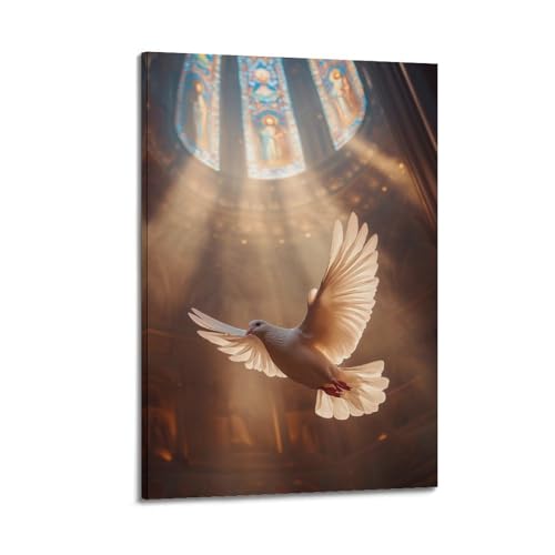 Toile Celestial Wonders Holy Dove pour sublimer la décoration de votre chambre