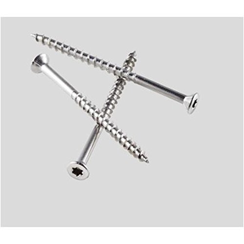 Simpson Strong Tie T08200WPP Deck-Drive DWP #8 2" 316 Stainless Steel T20 FLAT Wood Screw (350 per box)