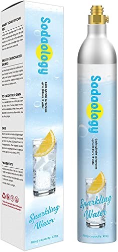 Preisvergleich Produktbild Sodaology Co2 Zylinder für Wassersprudler , Reservezylinder Kompatibel SodaStream