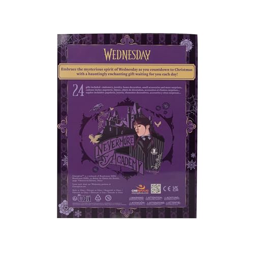 Cinereplicas - Wednesday Adventskalender 2024 - Offizielle Lizenz