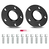 TadaMark 5x112 Hubcentric Wheel Spacers 12mm 5 Lug Wheel Adapter fit for Mercedes Benz Audi A160 A180 A190 A200 B180 B200 B250 C230 C280 C300 C350 C63 B8 A4 S4 A5 S5 66.6mm Bore with M14x1.5 Studs 2pc