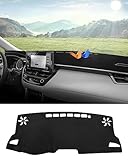 Autorder Dashboard Cover Mat for Toyota Corolla Cross 2022 2023 2024 2025 2026 Accessories Dash Cover Flannel Dash Mat Sunshade Glare UV Rays Protector (NOT fit for Corolla)