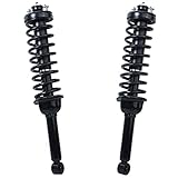 Detroit Axle - Rear Struts w/Coil Spring Assembly Replacement for 1997-2001 Honda CR-V - 2pc Set