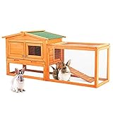 Geeignet für mehrere Haustiere - Mit einem solchen idealen Käfig für Ihre Haustiere können Sie Kaninchen, Hasen, Hamster, Meerschweinchen, Hühner, Eichhörnchen oder andere Tiere züchten.