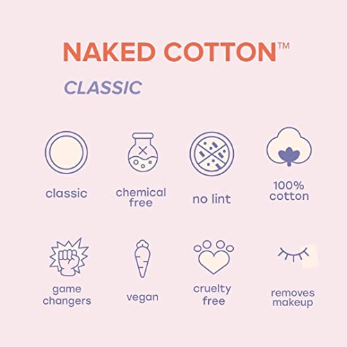 White Rabbit Premium Natural 100% Facial Cotton Pads (200 Count), Hypoallergenic, Unbleached, Lint-Free, Diy Toner Mask, Chemical Free, For Face Strong And Durable #TOP5