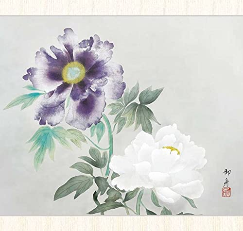 Amazon.co.jp: 日本の名画 速水御舟 牡丹双華（ぼたんそうげ） F8 [g4