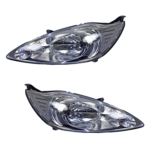 BESTPRICE 2x phares avant Phare principal gauche + droite Compatible avec FORD KA (RU8)