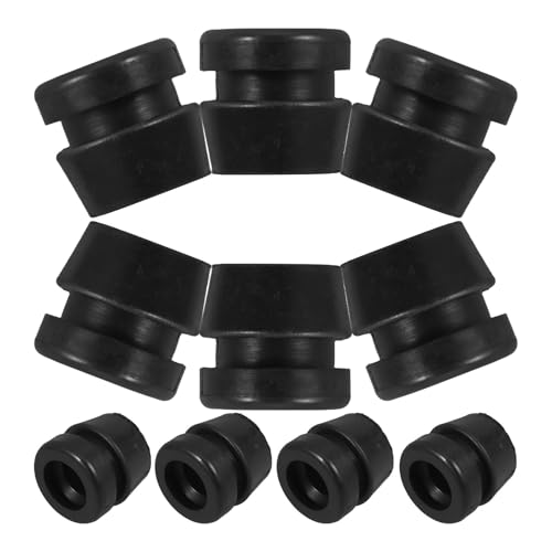 SHINEOFI 10 Almohadillas de Vibración de Goma para Motosierra de Gasolina 12 Pulgadas, Bloque Amortiguador Resistente para Reducción de Vibraciones, Repuestos para Motosierras Pequeñas