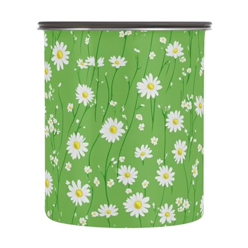 Envase para café de acero inoxidable SyXIOP diseño verde