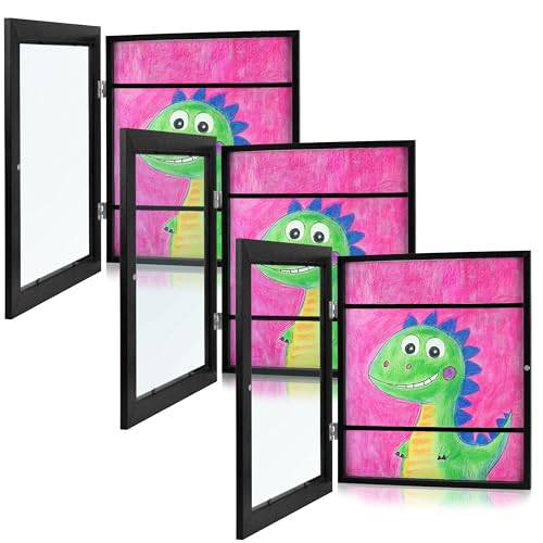 Zenacolor Kids Artwork Frames Changeable - Front-Opening to Display &