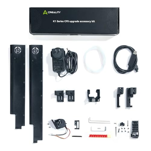 Creality K1 シリーズ CFS アップグレード アクセサリー キット マルチカラー 3D プリンター, CFS フィラメント システムを接続することによってマルチカラー プリンティング, 3D プリンター K1 マックス, K1C, K1, K1 SE と互換
