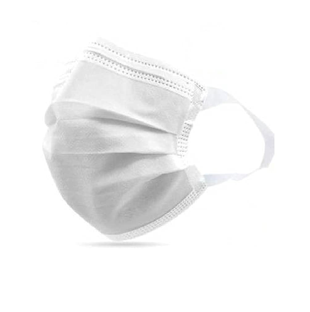maxxpro surgical mask ce & fda approved 3-ply melt blown non-woven fabric disposable mask for unisex kids senior citizens largavida certified iso approved 100 pcs pack of 1