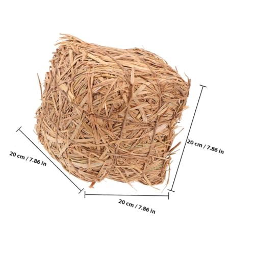 Meule de foin artificielle en paille pour décor de jardin - 3