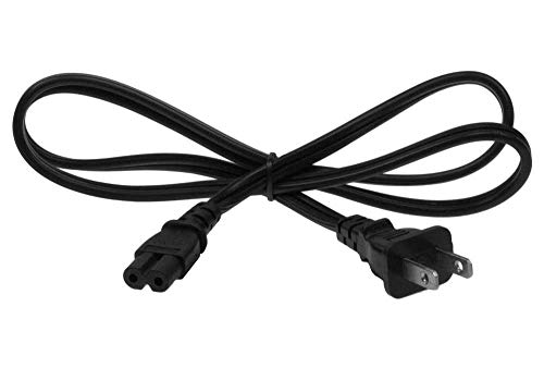 3 m 18 AWG Niepolaryzowany kabel zasilający (IEC320 C7 do NEMA 1-15P)