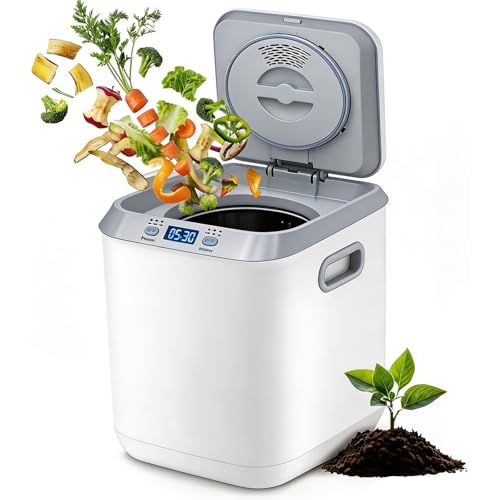 Cubo inteligente de residuos de alimentos para compostaje interior 2