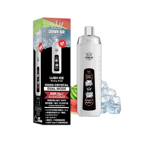 �d�q�^�o�R �^�[�� �j�R�`��0 �����C �g���̂� �V�[�V�� vape �Z�� ���L�b�h �����^�� ���� �x�C�v�G���W�� �V�^ Al Fakher Crown Bar DTL�Ή� ��e��10000�� �z������ USB Type-C �N���X�^���~�X�g �t���[�o�[