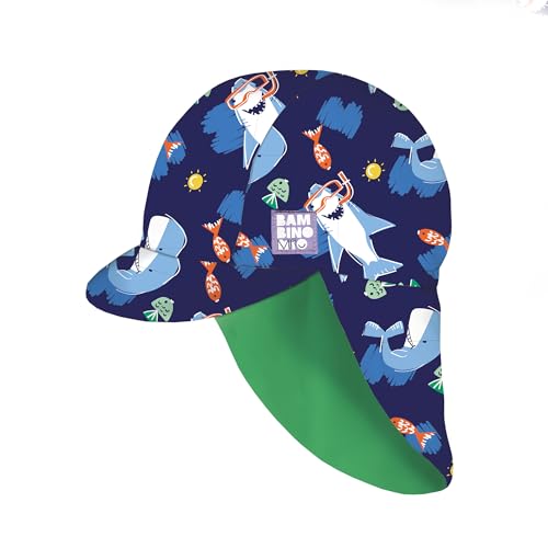 Bambino Mio Casquette de Bain réversible, Océan Lover, (1-3 Ans)