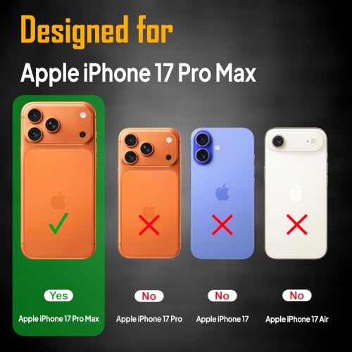 Image of ZAP CASE Matte Kickstand Case for iPhone 17 Pro Max | Magsafe Compatible | Premium Polycarbonate Back + Flexible TPU Bumper | Foldable Stand | Military-Grade Drop Protection | Anti-Fingerprint | Blue
