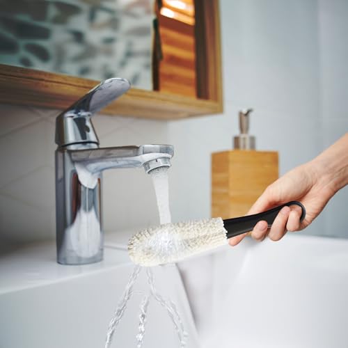 Image of HIC Kitchen Bar Soft Foam Stemware Brush, Non-Scratch Foam Tips, Set of 2