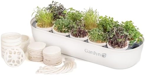 GARDYN Complete Microgreens Growing Kit - Indoor Herb Garden - In...