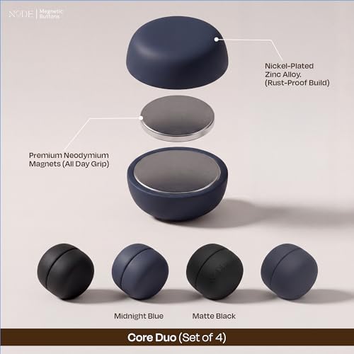 Image of NODE Hijab Magnets | Magnetic Hijab Pins for Women | Strong Hold Hijab Magnet for Scarves | Pinless & Painless Magnetic Pins for Hijab | No Snag, Stylish & Multi-Use | Durable & Lightweight