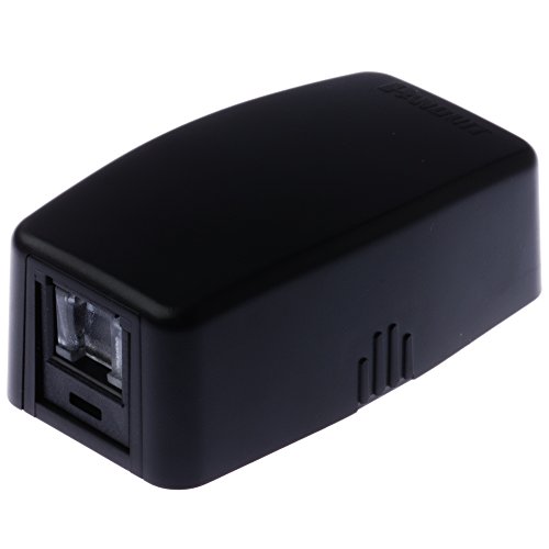 パンドウイット Cat5eローゼットボックスキット シャッター付き 1個口黒 JOQ1H500BL