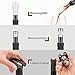 Electric Wine Opener, BFULL Cordless Bottle Opener Electric Corkscrew, Opener Includes Automatic Wine Opener, Vacuum Stoppers, Foil Cutter, Wine Aerator Pourer for Party, Dating, 4-in-1 Gift Set