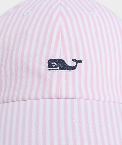 Image of Vineyard Vines Women's Womens Harbor Seersucker Baseball Hat