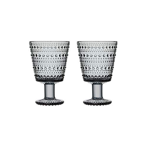 【正規輸入品】イッタラ カステヘルミ ユニバーサルグラスペア グレー 約260ml