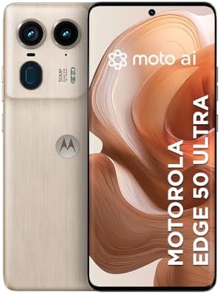 Smartphone Motorola Edge 50 Ultra 5G - 512GB 24GB (12GB RAM+12GB Ram Boost) 50MP Ultra-Pixel AI Camera IP68 NFC - Wood
