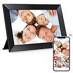 Frameo 10.1 Inch WiFi Digital Picture Frame, 1280x800 HD IPS Touch Screen Photo Frame Electronic, 32GB Memory, Auto-Rotate, Wall Mountable, Share Photos/Videos Instantly via Frameo App from Anywhere