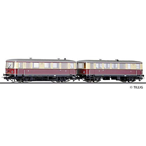 Preisvergleich Produktbild Tillig H0 79001 H0 Triebwagen mit Beiwagen der DRG