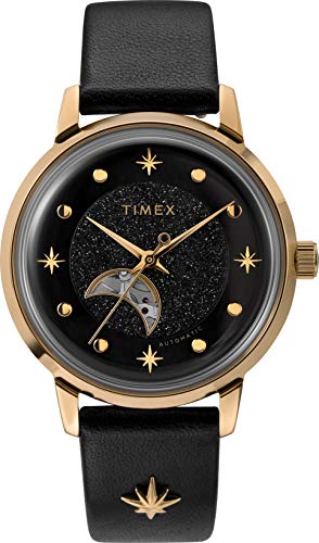 Image of Timex Celestial Opulence Automatic Analog Silver Dial Women's Watch-TW2U54600